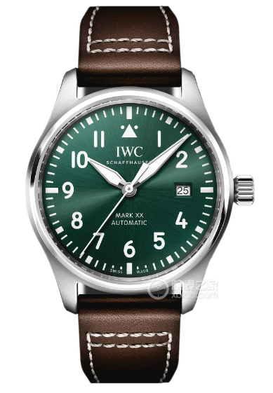 IWCパイロットシリーズIW328205グリーン腕時計